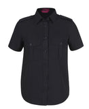 JB's LADIES S/S EPAULETTE SHIRT - 6ESS1