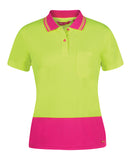 JB's LADIES HV S/S JACQUARD POLO - 6HJS1