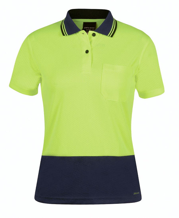 JB's LADIES HV S/S JACQUARD POLO - 6HJS1