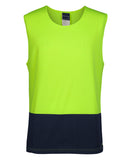 JB's HI VIS MUSCLE TOP - 6HMT