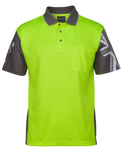 JB's HI VIS SOUTHERN CROSS POLO - 6HSC