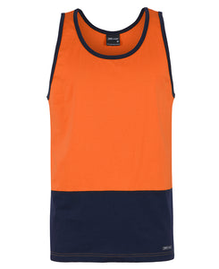 HI VIS COTTON SINGLET - 6HTCS