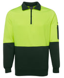 JB's HI VIS 1/2 ZIP FLEECY SWEAT - 6HVFH