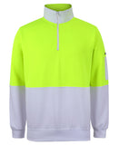 JB's HI VIS 1/2 ZIP FLEECY SWEAT - 6HVFH