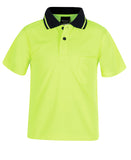 JB's HV NON CUFF TRAD POLO - 6HVNC