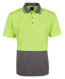 JB's HV NON CUFF TRAD POLO - 6HVNC