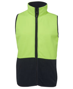 JB's HI VIS POLAR VEST - 6HVPV