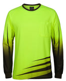 JB's HI VIS L/S RIPPA SUB TEE  - 6HVRX