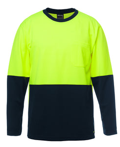 JB's HI VIS L/S TRAD T-SHIRT - 6HVTL