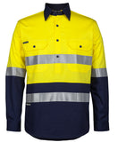 JB's HI VIS (D+N) CLOSE FRONT L/S 150G W/SHIRT - 6HWCS