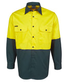 JB's HI VIS L/S 150G SHIRT - 6HWSL