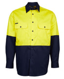 JB's HI VIS L/S 150G SHIRT - 6HWSL