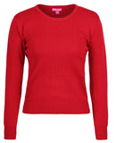 JB's LADIES CORPORATE CREW NECK JUMPER - 6J1CN