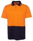 JB's HV NON CUFF S/S COTTON BACK POLO - 6NCCS