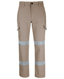 MULTI POCKET STRETCH CANVAS PANT WITH TAPE - 6SCT