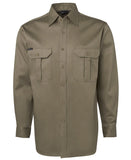 JB's L/S 190G WORK SHIRT - 6WLS