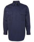 JB's L/S 190G CLOSE FRONT WORK SHIRT - 6WSCF