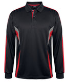 PODIUM L/S COOL POLO - 7CLP