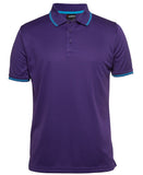 JACQUARD CONTRAST POLO - 7JCP