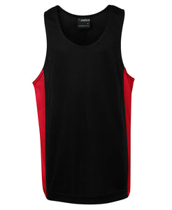 PODIUM KIDS CONTRAST SINGLET - 7KPCS