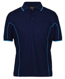 PODIUM S/S PIPING POLO - 7PIP