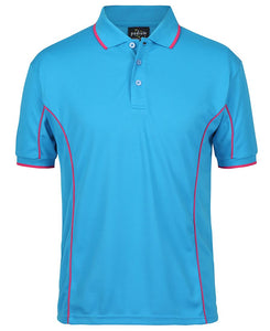 PODIUM S/S PIPING POLO - 7PIP