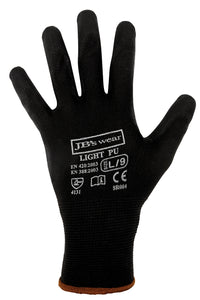 JB's BLACK LIGHT PU BREATHABLE GLOVE (12 PACK) - 8R004