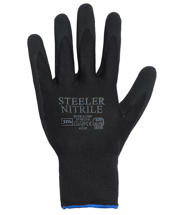 STEELER SANDY NITRILE GLOVE (12 PACK) - 8R030