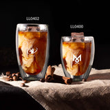 Sierra 350ml Double Wall Glass Cup - LL0400