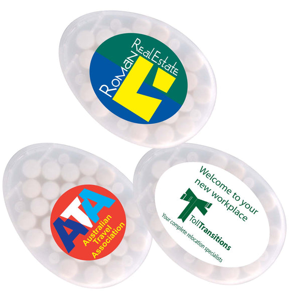 Egg Shape Sugar Free Breath Mints - LL062