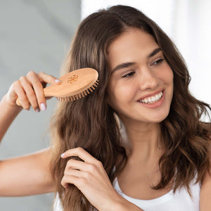 Spa Bamboo Hair Brush - LL1047