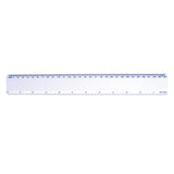 White 30cm Ruler - LL12