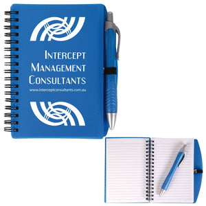 Scribe Spiral Notebook with Pen - LL2655