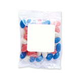 Corporate Colour Mini Jelly Beans in 50 Gram Cello Bag - LL31450