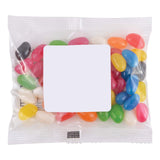 Assorted Colour Mini Jelly Beans in 50 Gram Cello Bag - LL31470
