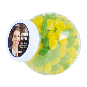 Corporate Colour Mini Jelly Beans in Container - LL3149