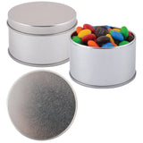 M&M's in Silver Round Tin - LL3401