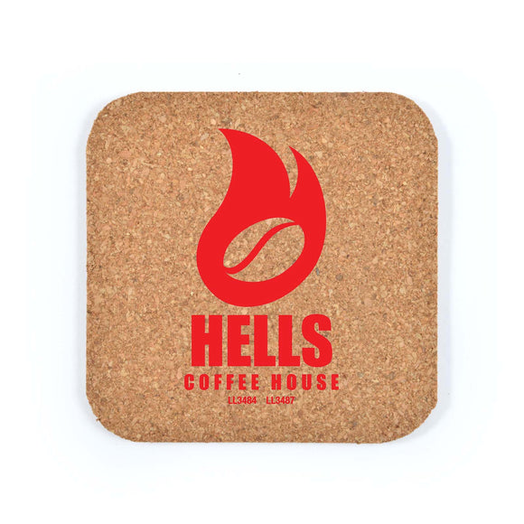 Villa Cork Square Coaster - LL3484