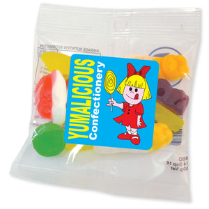 Assorted Jelly Party Mix in 50 Gram Cello Bag - LL420