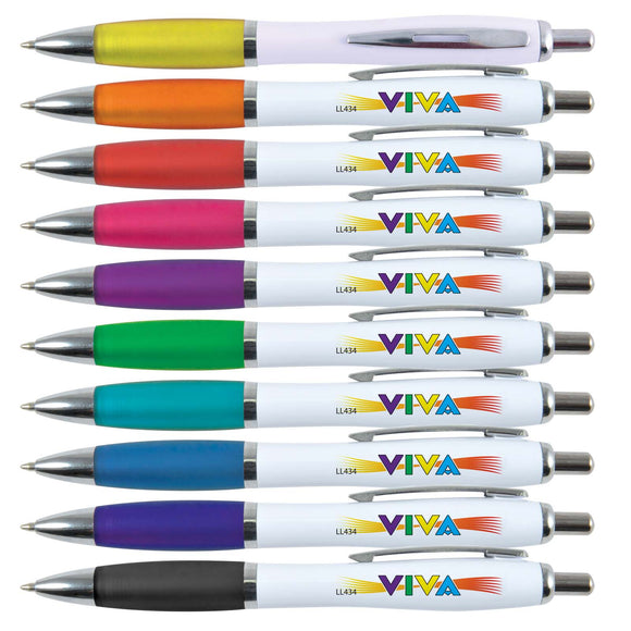 Viva Pen - White Barrel - LL434