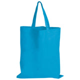 Coloured Cotton Short Handle Tote Bag - LL509