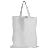 Coloured Cotton Short Handle Tote Bag - LL509