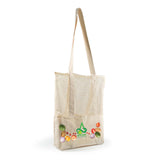 Scoot Calico / Mesh Tote Bag - LL528