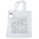 Colouring Short Handle Cotton Bag & Crayons - LL5520