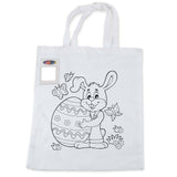 Colouring Short Handle Cotton Bag & Crayons - LL5520