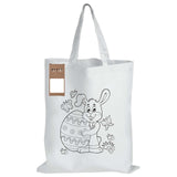 Colouring Short Handle Cotton Bag & Pencils - LL5523