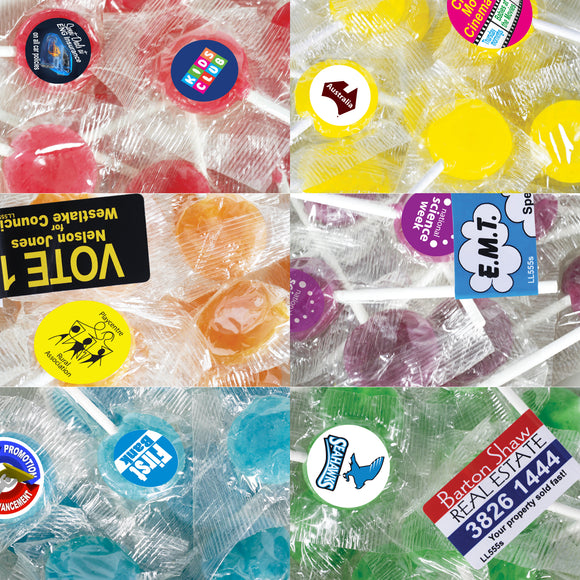 Corporate Colour Lollipops - LL560