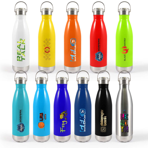 Soda Bottle with Hanger Lid - LL6982