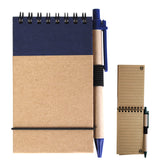 Tradie Cardboard Notebook with Pen - LL8334