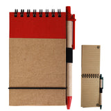 Tradie Cardboard Notebook with Pen - LL8334